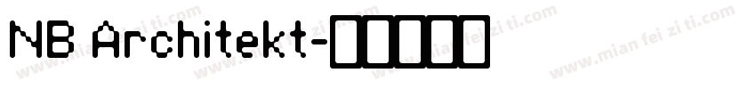 NB Architekt字体转换